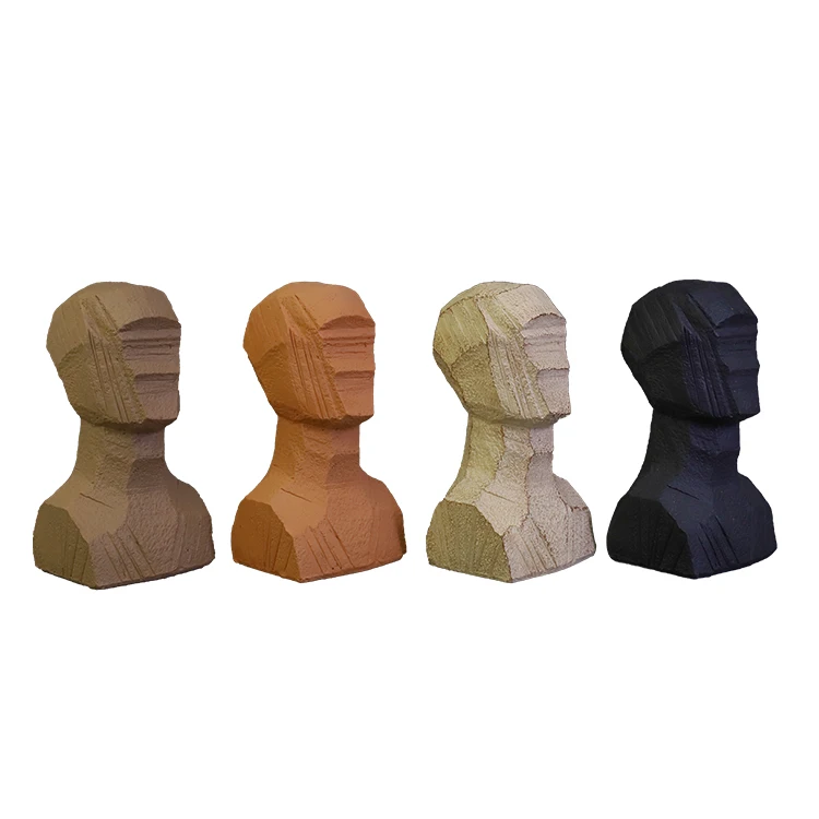 

Home decor figure Piece Figure head statue molds greek art resin Crafts
