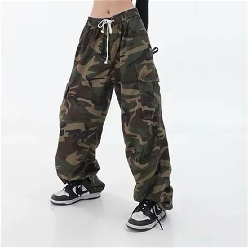 

Kids Girl Camouflage Cargo Pants 10 12 years 2022 New Spring Fall Teenage Girls Clothing