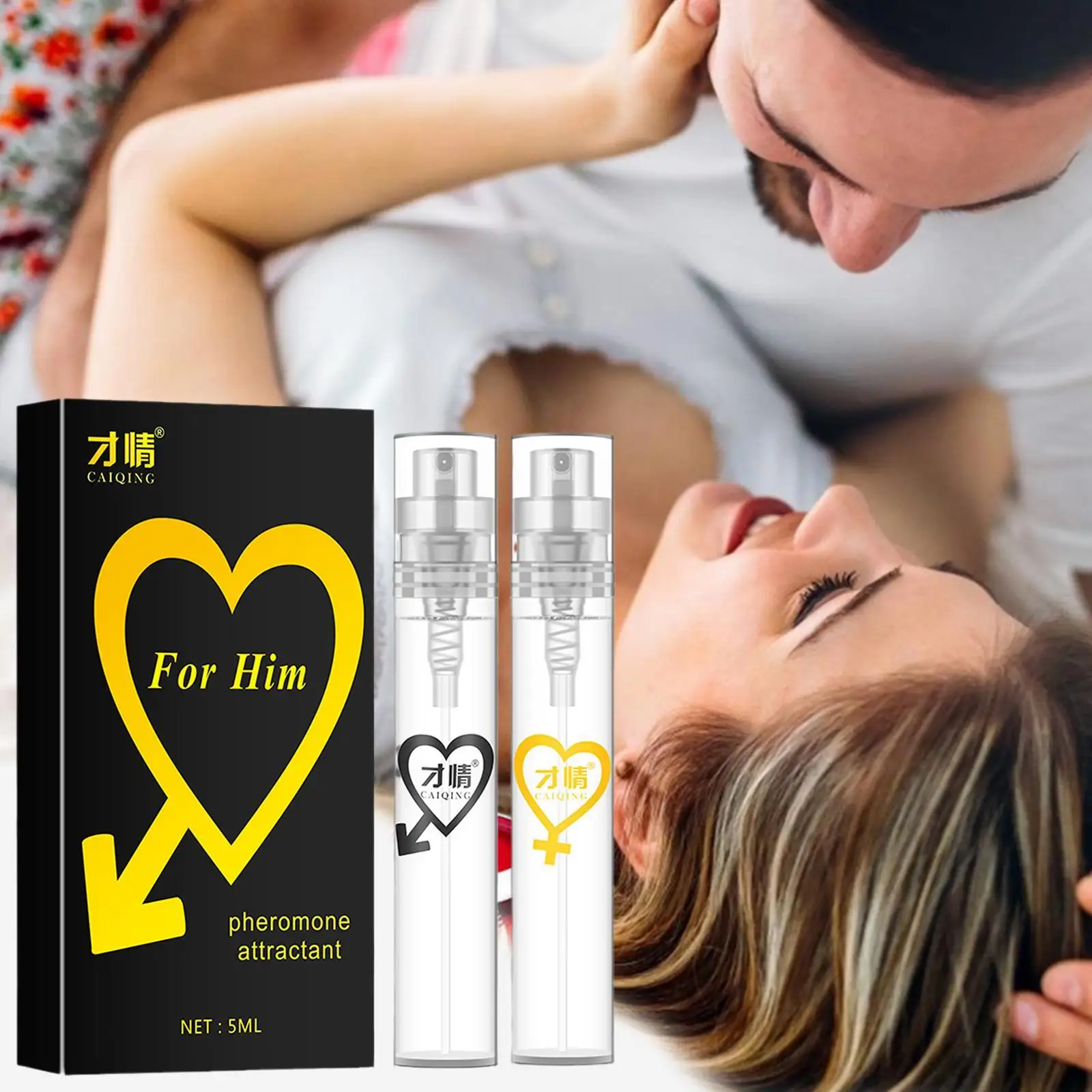 

5ml Pheromone Perfume For Men Women Parfum Couple Flirting Attractant Sexy Perfumes Long Lasting Fragrance Body Scent Spray