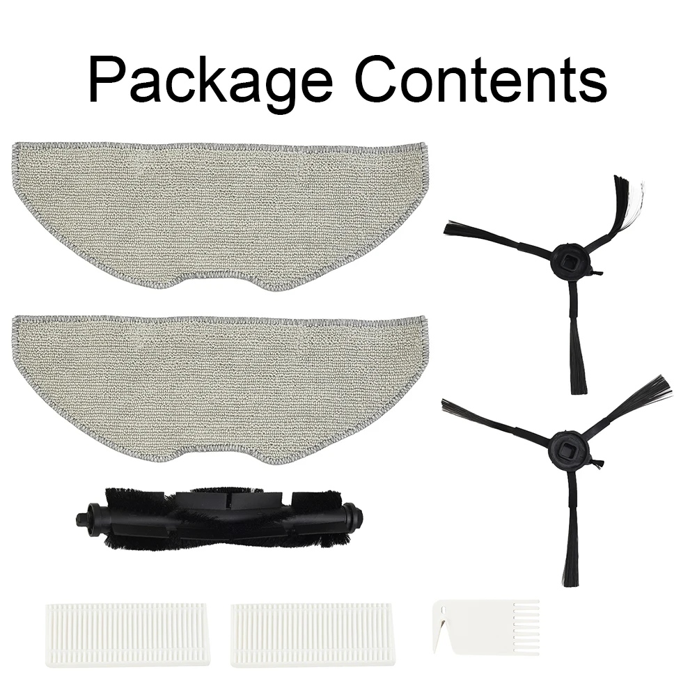 

Vacuum Cleaner Robot Accessory Set For 360 S8 S8 Plus Vacuum Cleaner Roller Brush Filter Wipes Side Brushes Replacement Kit
