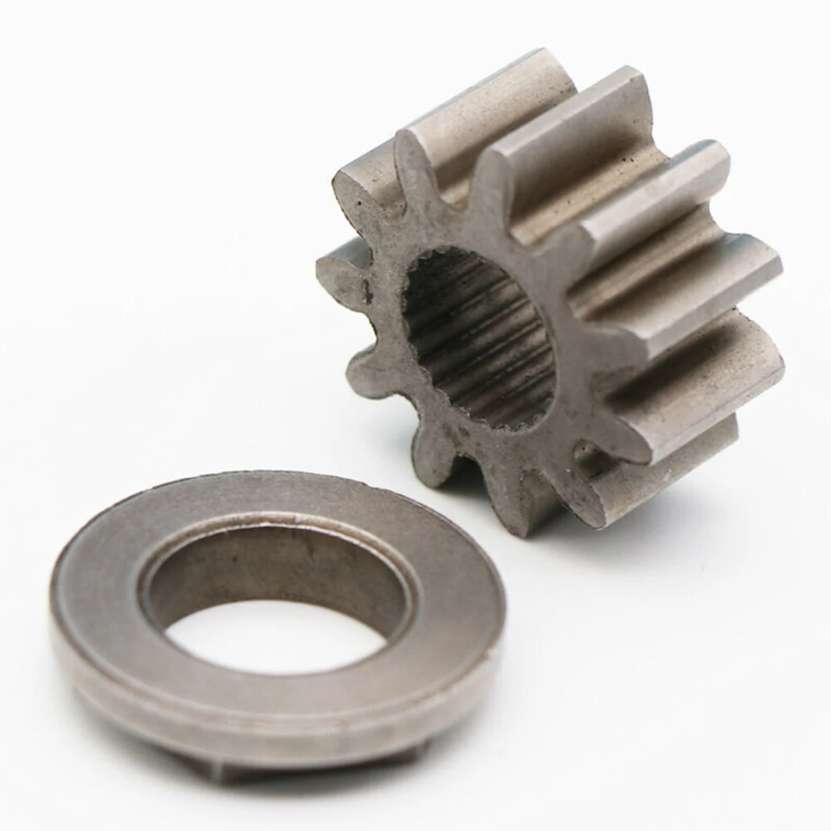 

Steering Shaft Pinion Gear & Bushing For MTD 741-0656 941-0656A 717-1554 TORO 112-0863, Used On Riders Since 1999. 11 Tooth