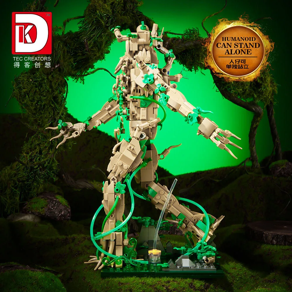 Hot DK6008 Film Series The Rings Legend has it that the Ent Tree Beard Hobbit Boy Building Blocks Toys For Kid Christmas Gift
