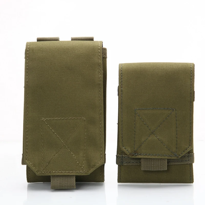 Tactical Holster MOLLE Army Camo Camouflage Bag Hook Loop Belt Pouch Holster Cover Case Mobile Phone Case Outdoor Tools