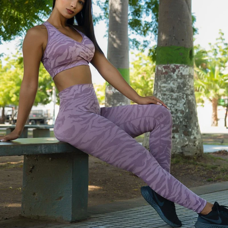 New Adapt Camo Seamless Leggings For Women Workout Clothing Scrunch Butt Gym Leggings Sets Womens Outifits Stretchy Sports Tight