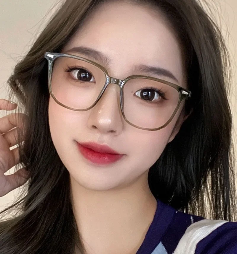 Корейская версия очки по рецепту с защитой от синего света модные