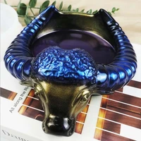 diy crystal glue mold horn head ashtray storage box mirror table set jewelry tray pad silicone mold