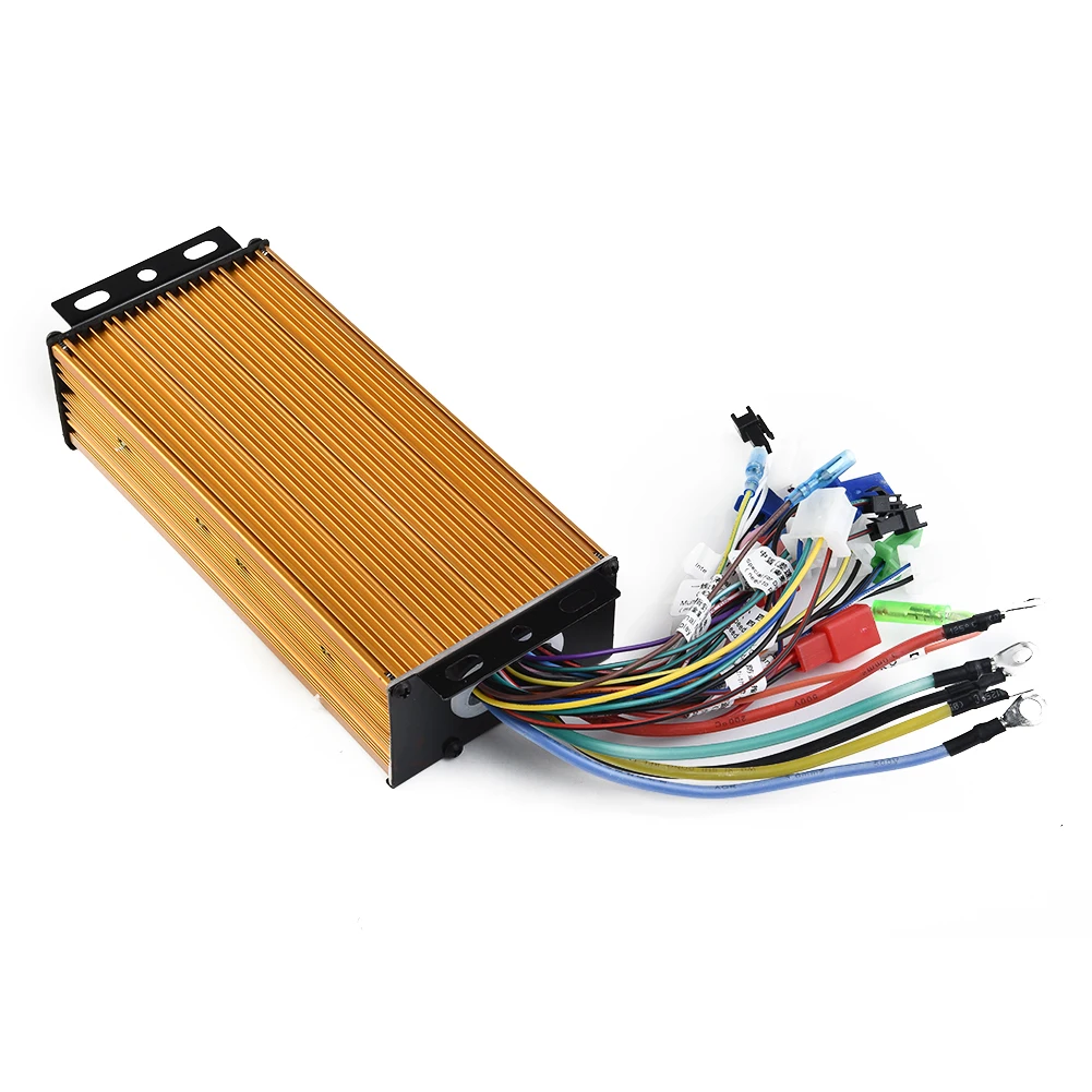 

Brushless Hub Motor Sine Wave Brushless Controller 1200W 48V/60V/72V 35A 15mos For Bicycle Scooter E-Bike Programmer