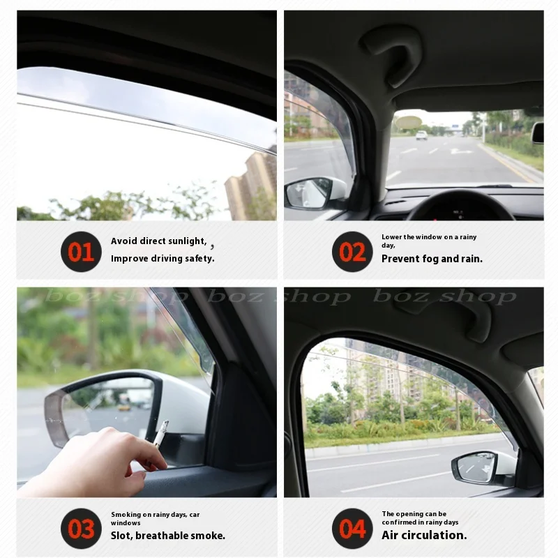 Автомобильный экран для Honda CRV 2023 защита от погоды козырек дождя солнца ветра