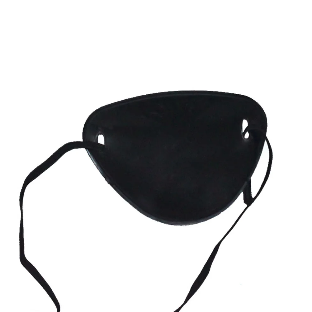 4 шт. черный пластиковый пиратский капитан повязка на глаз череп маска для