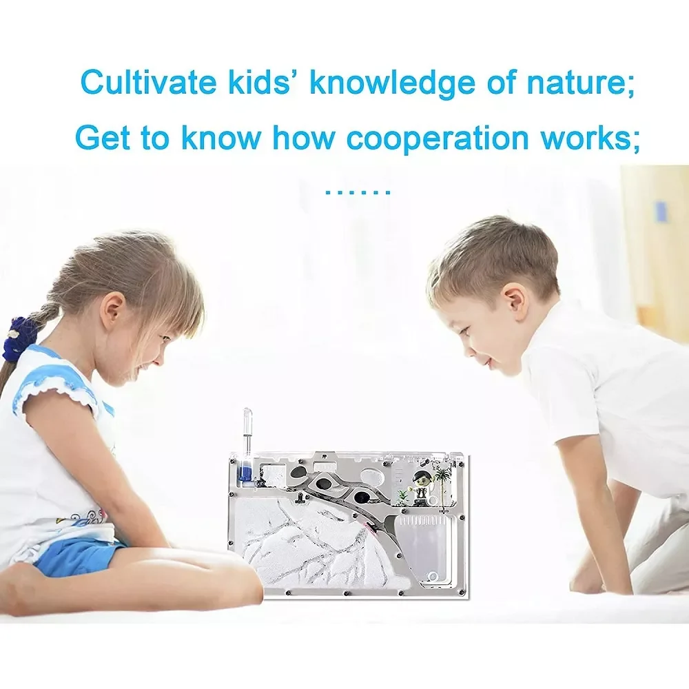 

Новинка 2021, муравьиный песок, замок, гнездо, мастерская, муравьиная ферма под землей, детские развивающие игрушки, детский научный набор, игр...