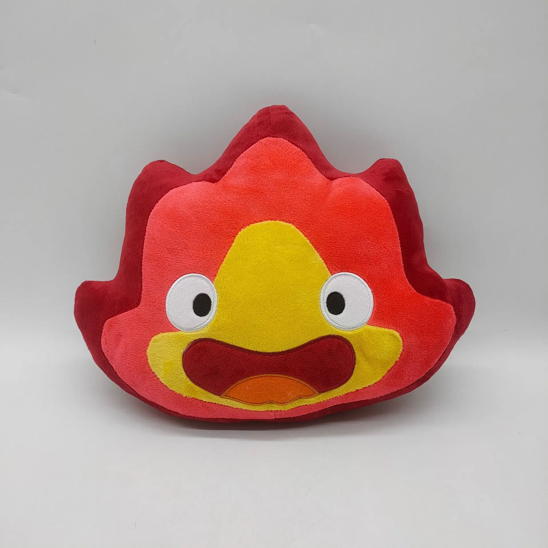 

New 30CM Calcifer Fire Plush Toy Moving Castle Cute Plush Doll Sofa Pillow Soft Stuffed Toy Doll Christmas Birthday Gift For
