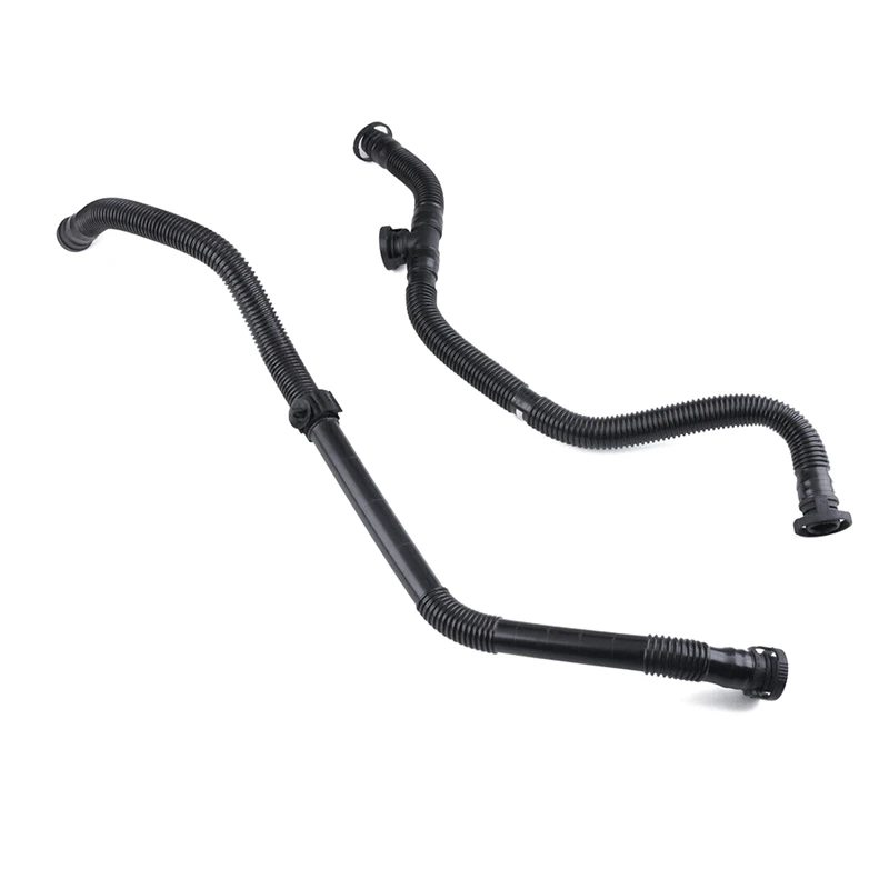 

2Pcs Crankcase Breather Hose For VW Touareg Q7 4.2L BAR 4L0131206 4L0131206A