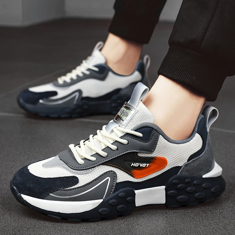 39-44 Comfortable Breathable Men's Casual Sneakers Adult Teenagers Outdoor Running Shoes Walking Shoes School Sports Shoes