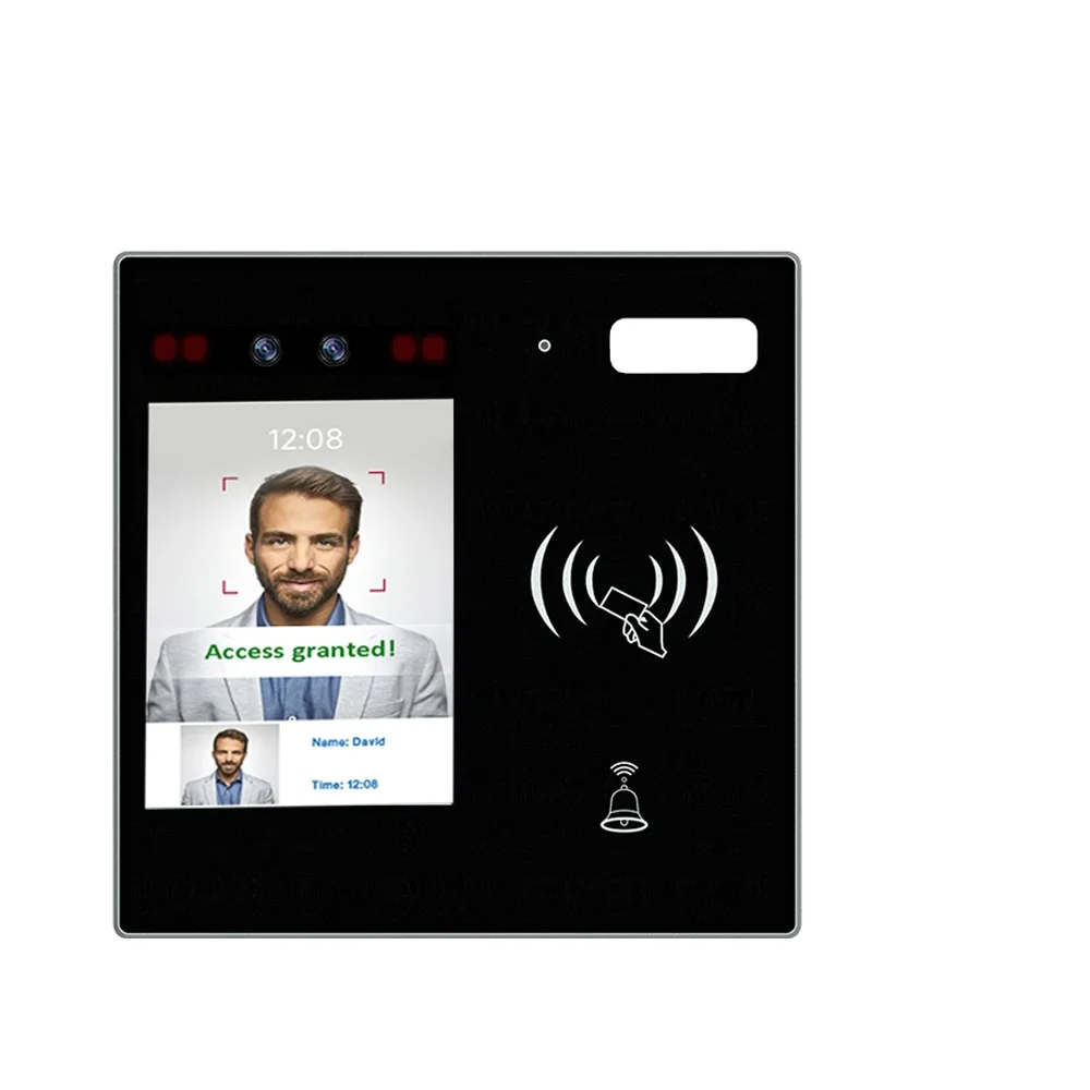 HFSecurity MINI30 IC Reader распознавания лиц 2 4 дюйма контроль доступа для спортзала в отеле