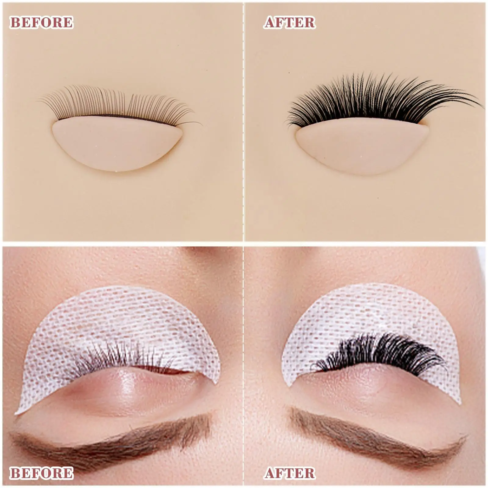 

Eyealsh Salon Beauty Model Kit Eyelash Mannequin Head For Beginner Lash Practice Head Mold Tools M5L3