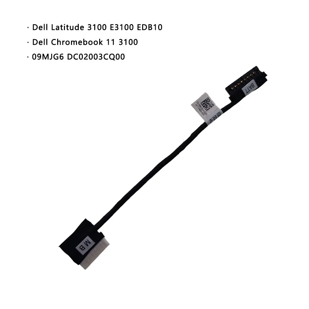 Фото Гибкий кабель для аккумулятора Dell Latitude 3100 E3100 EDB10 Chromebook 11 3100, кабель для аккумулятора ноутбука, соединительный провод, замена 07PR30 №2