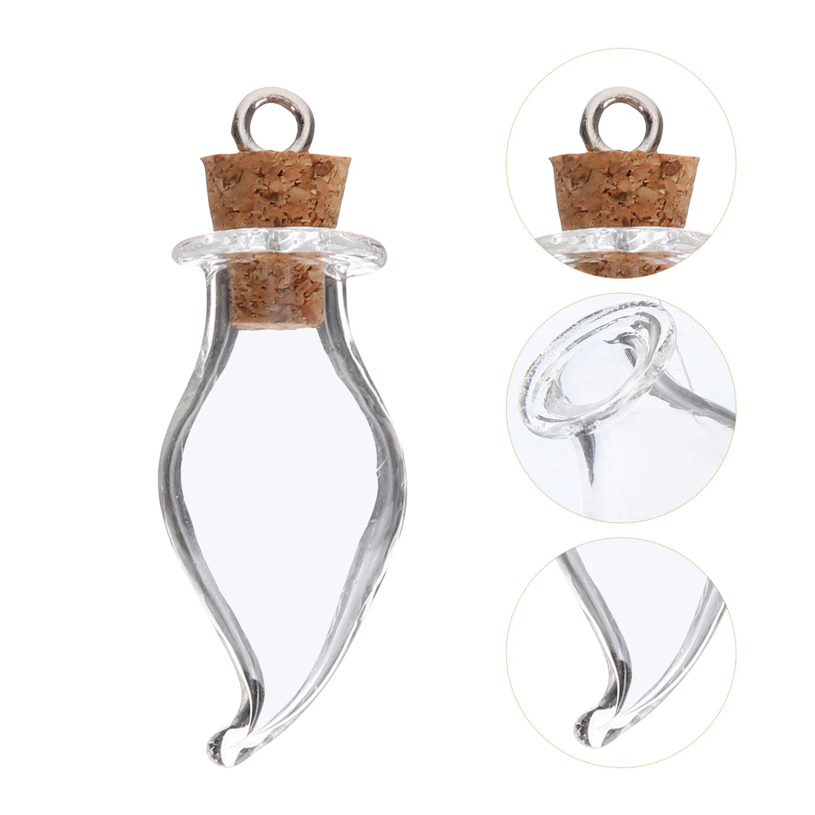 

30pcs Tiny Small Party Bedroom Drift Bottle Spell Bottles Corked DIY Bottles Delicate Wishing Bottle Decorative Jar