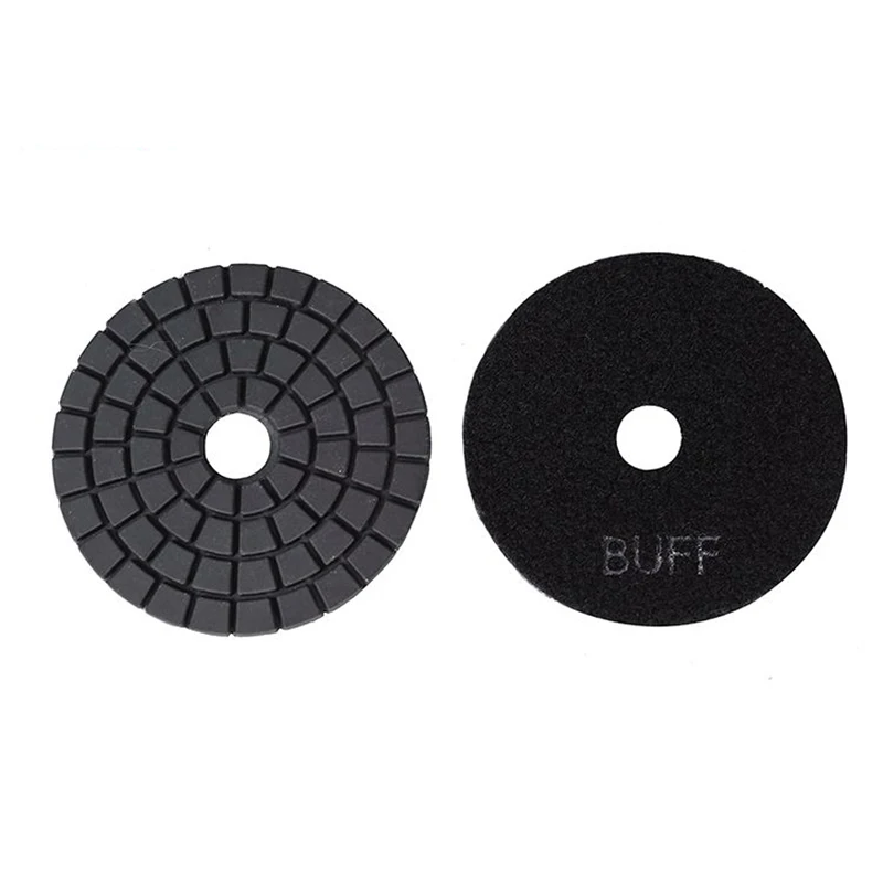 4Inch 100MM Diamond Abrasive Buff Polishing Pad With Durable Resin Bond High Quality For Stone Marble Granite
