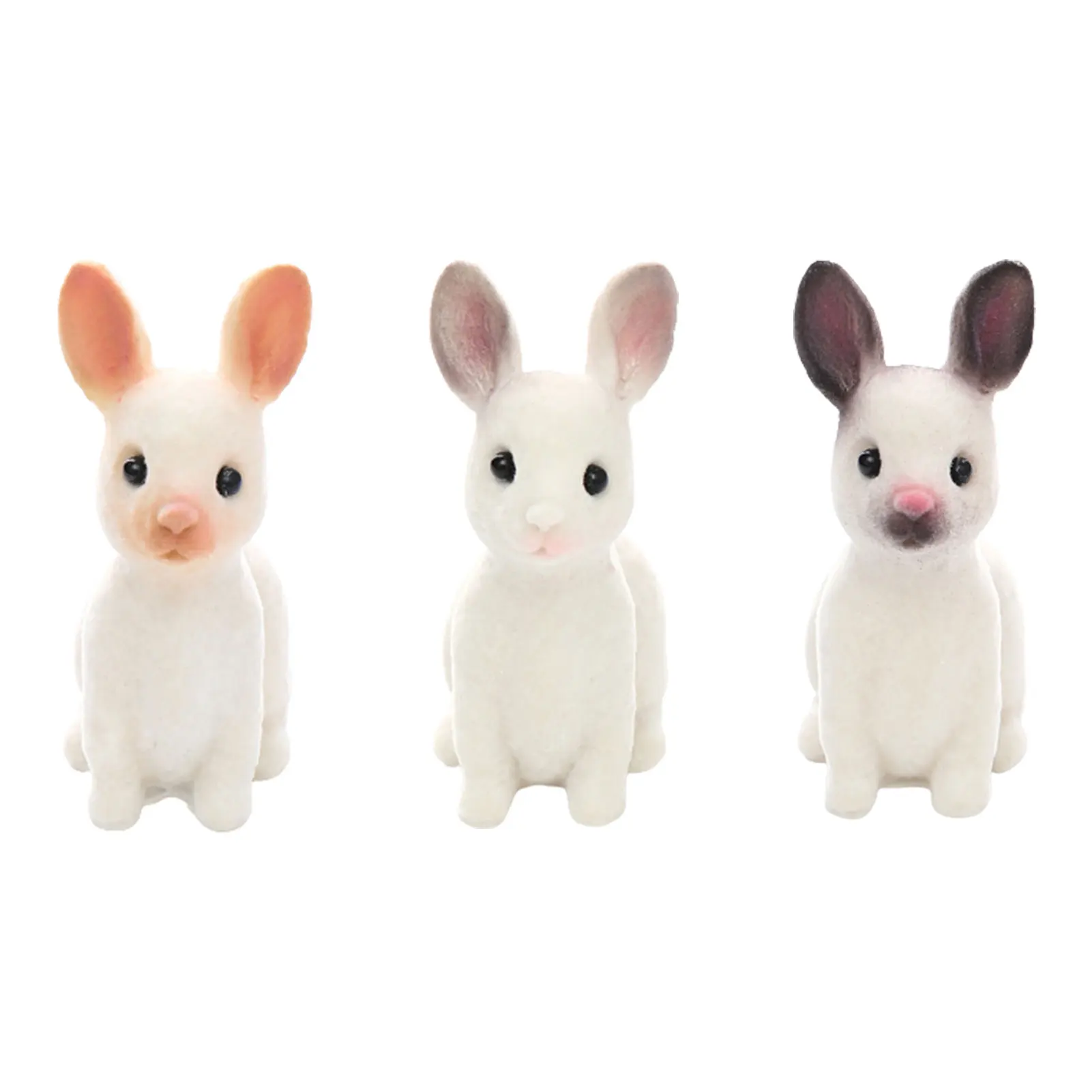 

Украшение для стола в форме кролика, изысканный дизайн, милый яркий узор для украшения книжной полки, спальни