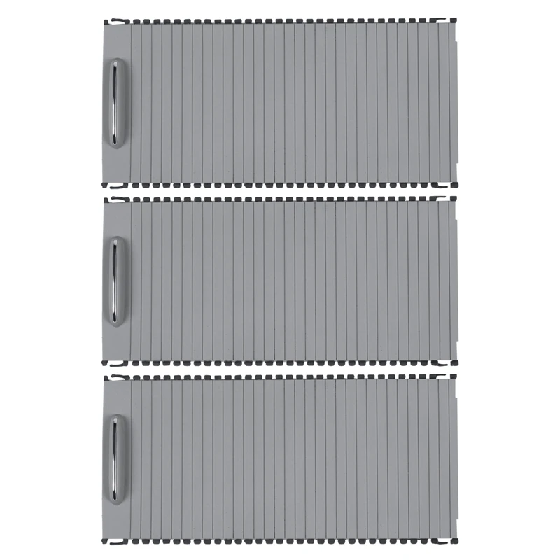 

3X Center Console Cover For Mercedes-Benz W204 W212 C Class S212 S204 E Class Cup Holder Roll Curtain