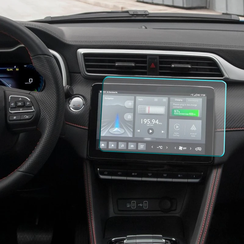 

Пленка из закаленного стекла для MG ZS EV 2022 10,1-дюймовая защитная пленка для экрана GPS-навигации