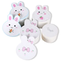 50pcs handmade hair clips packing cards cute rabbit bear cartoon paper card for hair jewelry display hanging retail price tags