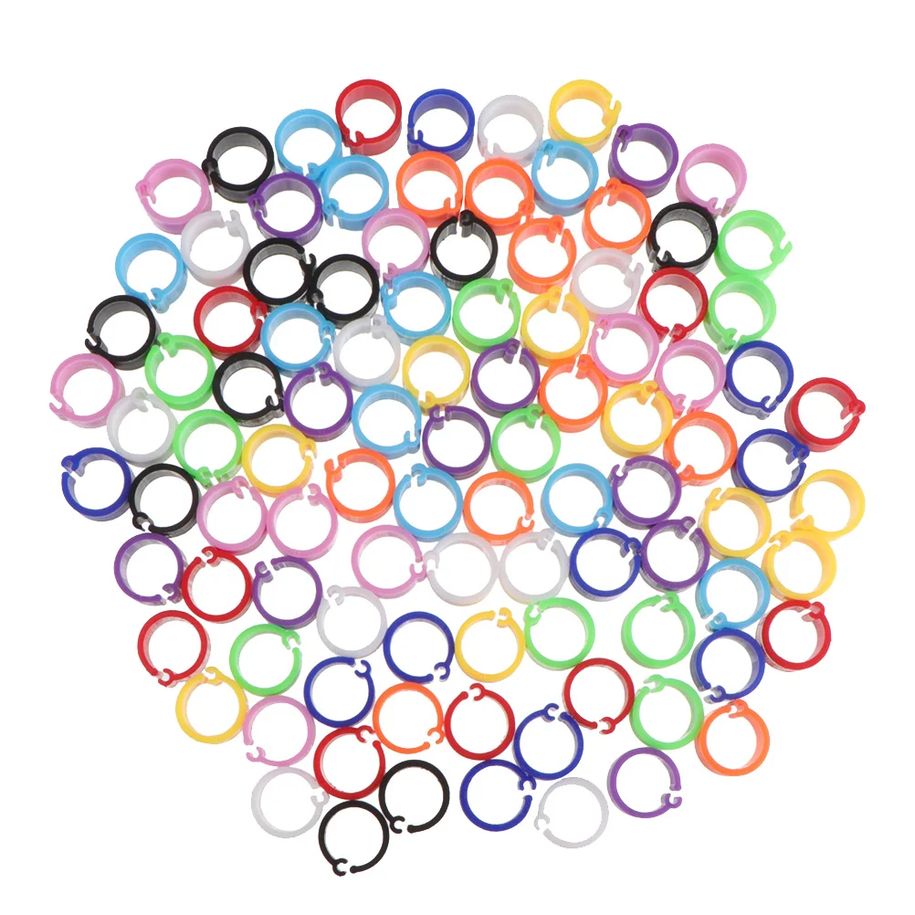 

Leg Ring Bands Pigeon Rings Bird Foot Chickenbirds Clip Identification Opening Tags Poultry Chick Dove Supplies Bracelets