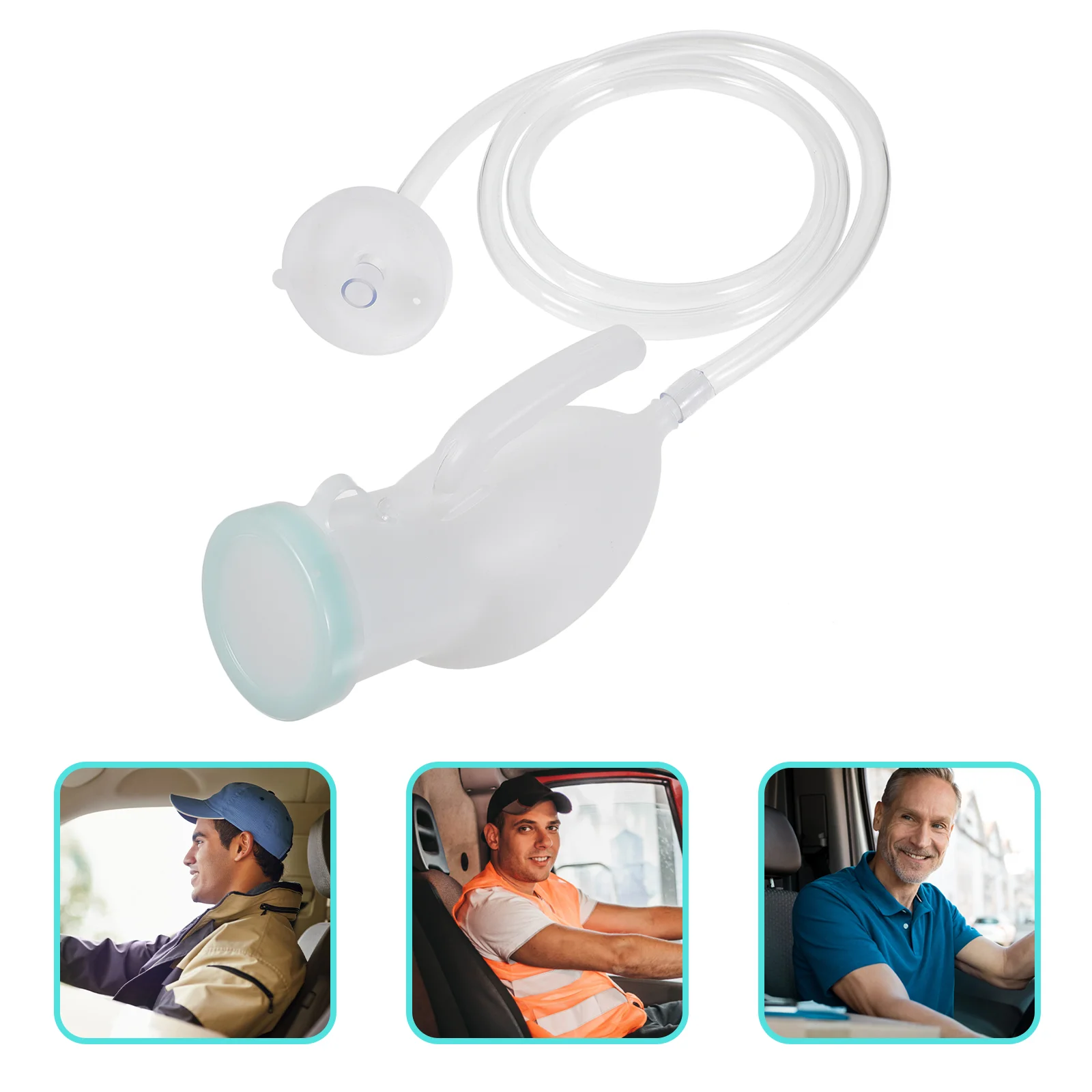 

Plastic Urinal Reusable Bottles Lids Portable Male Car Portabicicletas Para Auto Men Travel Container For Douche