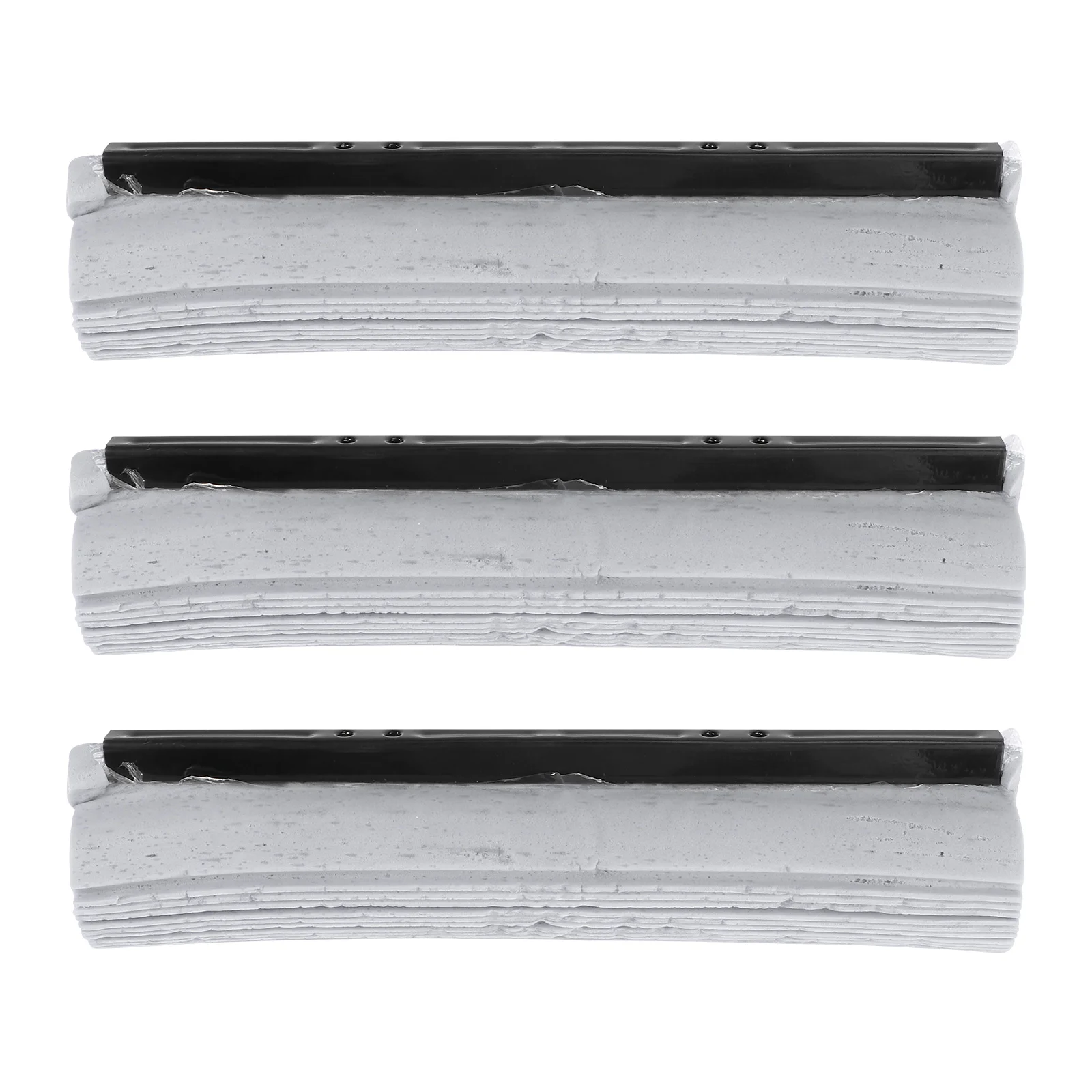 

3pcs Roller Mop Head Clean Mop Head Refill Mopping Clothes Accessories Sponge Mop Heads Roller Mop Pads Refills Mop Head Refill