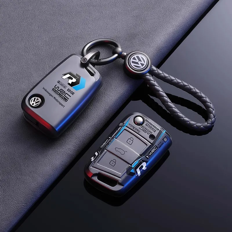 

Car Folding Remote Key Fob Case Cover Shell For Volkswagen VW Polo Golf 7 MK7 Tiguan Passat Jetta E-golf Keychain Accessories