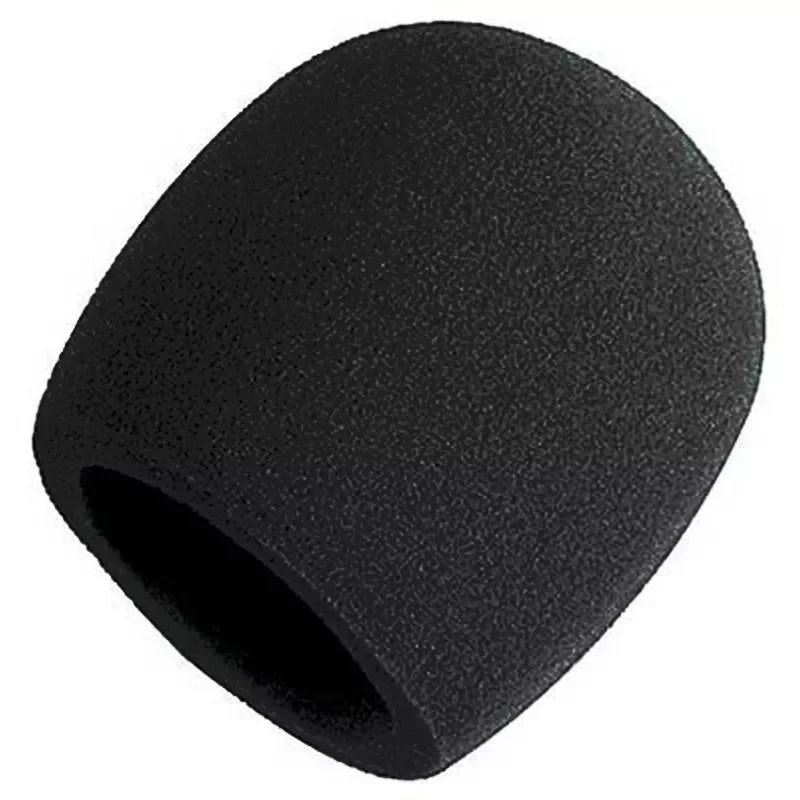 

Foam Ball-Type Mic Anti Saliva Windscreen 8.5*6*5cm Black stay healthy High Quality Foam On Stage For Microphones New 20j8