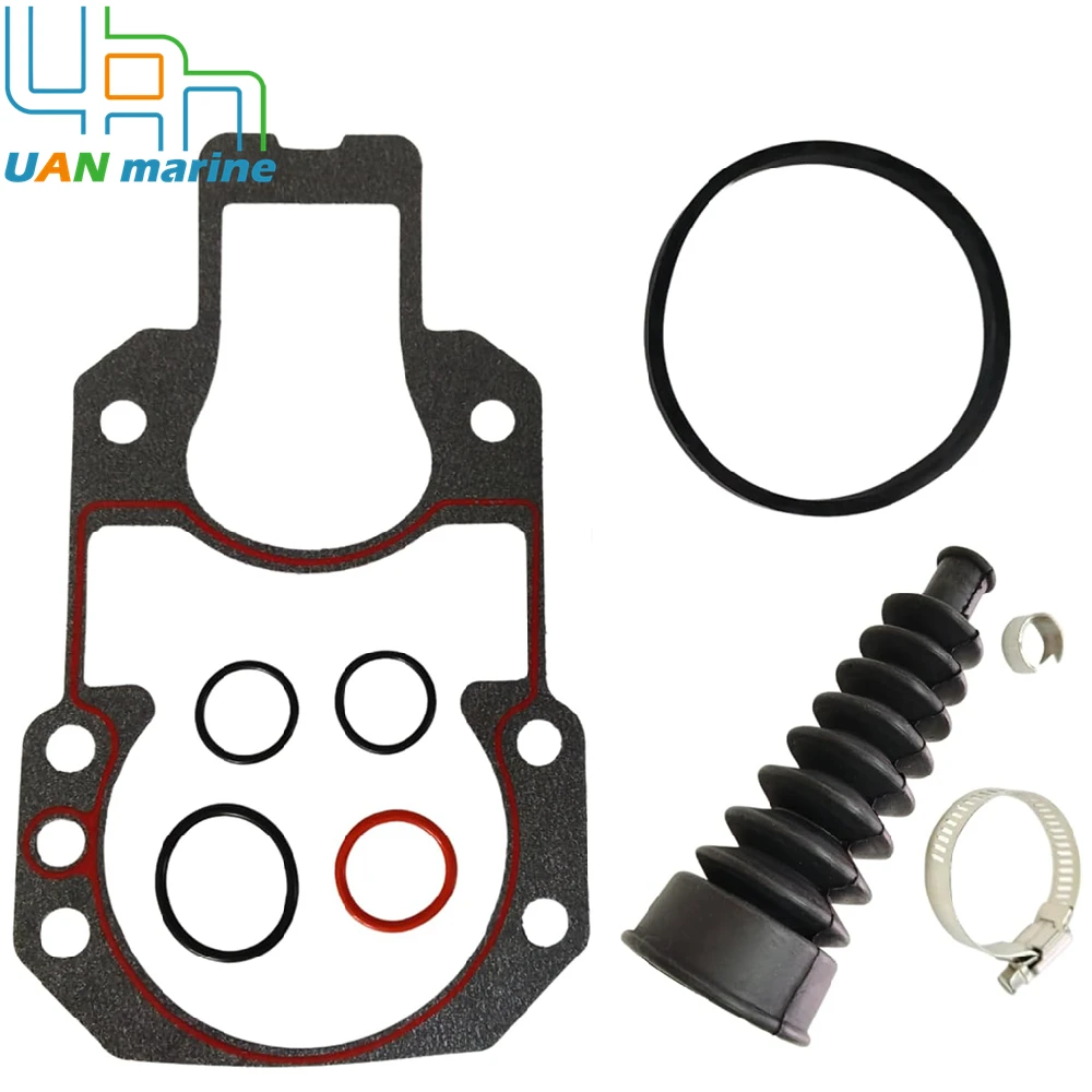 

74639A2 Сильфон троса переключения передач с комплектом монтажных прокладок выходного привода 94996Q2 заменяет MerCruiser Stern Drive R MR Alpha One Gen II