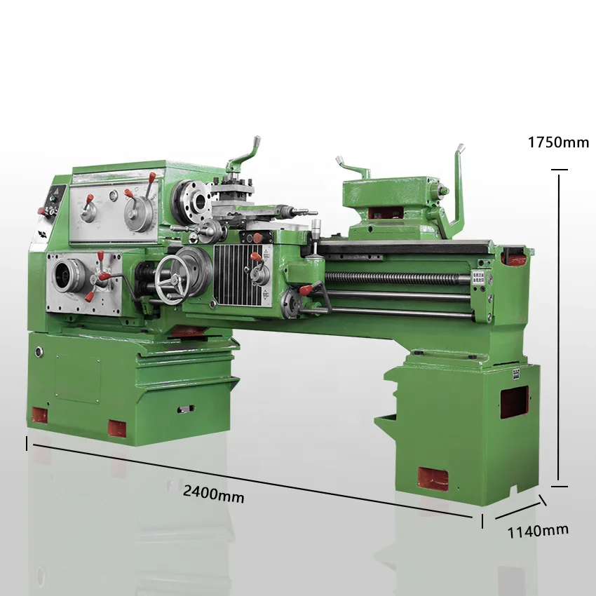Небольшой ручной универсальный токарный станок C6140 из чугуна высокой жёсткости