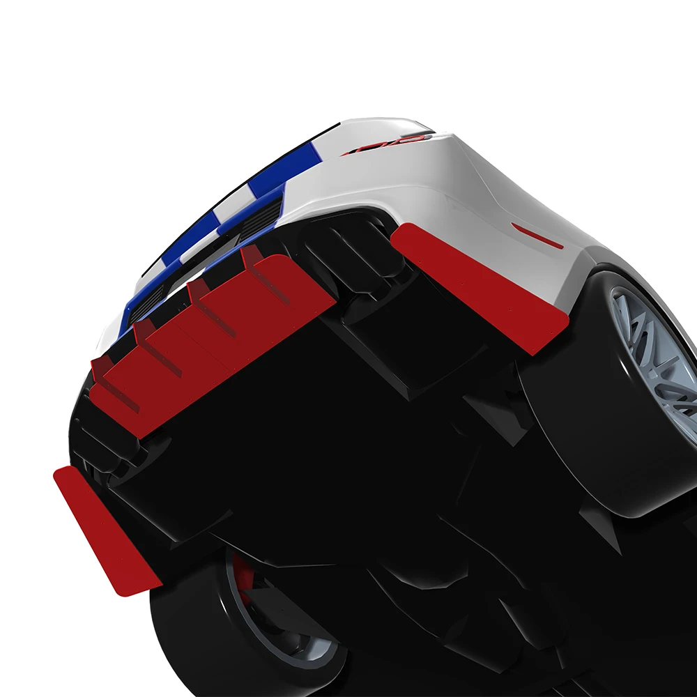 Подходит для Ford Mustang GT350 GT500 2013, 2014, год, задний диффузор, бампер, спойлер, сплиттер, комплект кузова, аксессуары (art.: 3920cb7be9cd9) - 3920cb7be9cd9