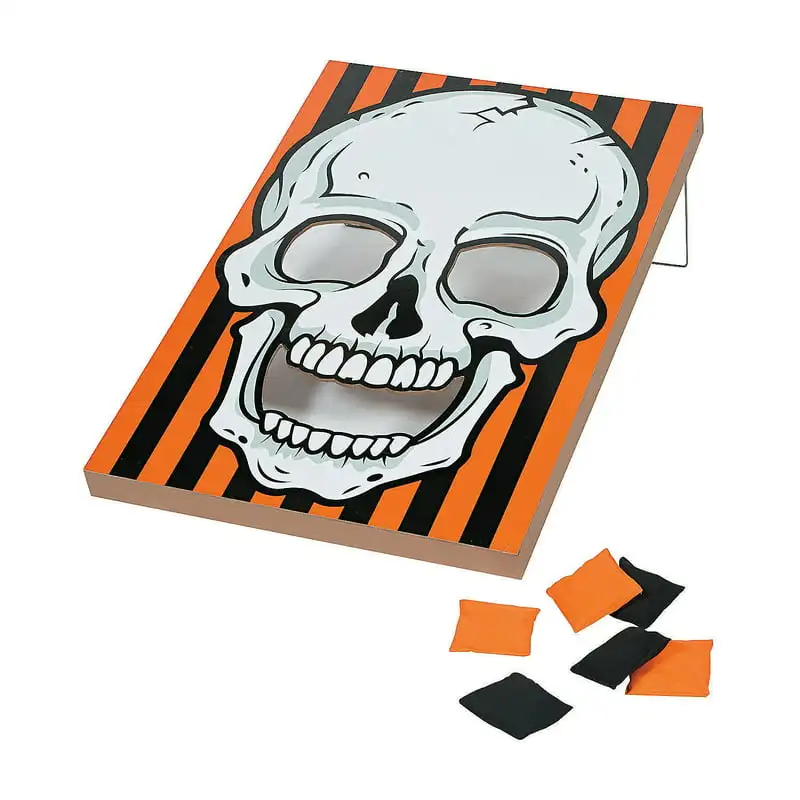 

Halloween Skull Bean Bag Toss Game - Party Favors - 7 Pieces