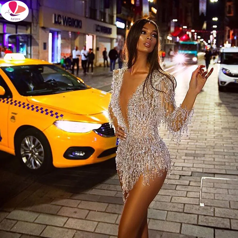 APIPEE 2024 новое женское платье в европейском и американском стиле сексуальная