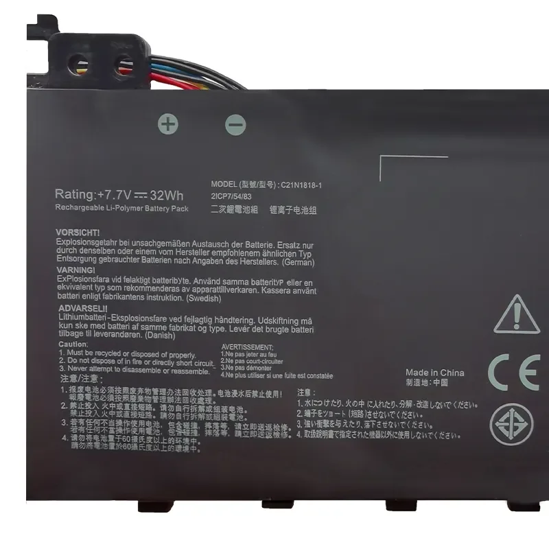 JGTM C21N1818-1 Аккумулятор для ноутбука ASUS B21N1818 B21N1818-1 B21N1818-2 15 X512FA X509FB A509FA A409FL F509FJ X509UA