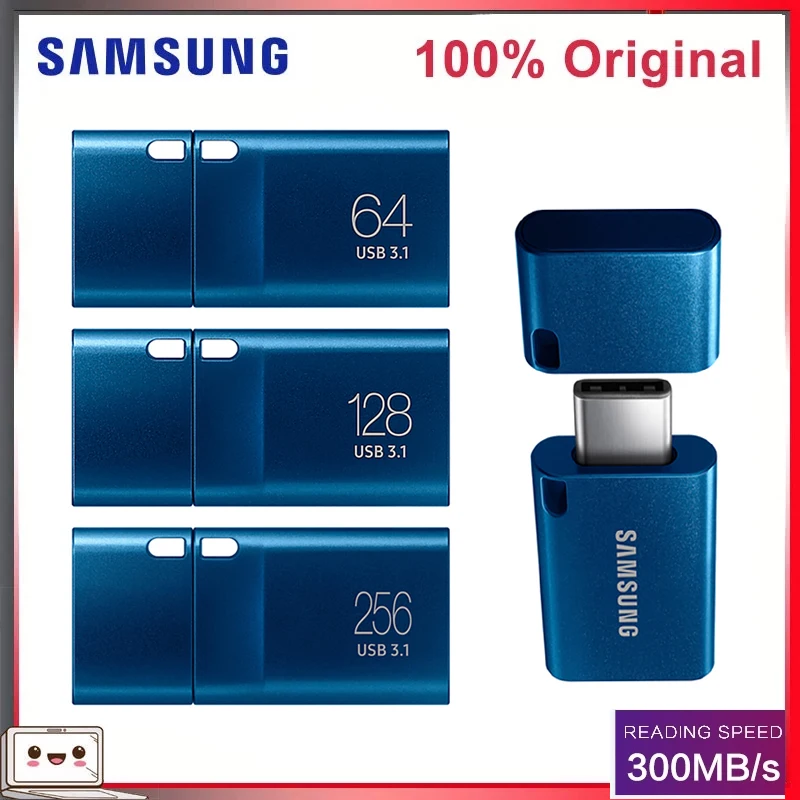 

SAMSUNG Type-C USB Flash Drive 256G 128G 400mb/s 64GB Pen Drive USB 3.1 Pendrive Memory Stick For PC/Notebook/Smartphone/Tablet