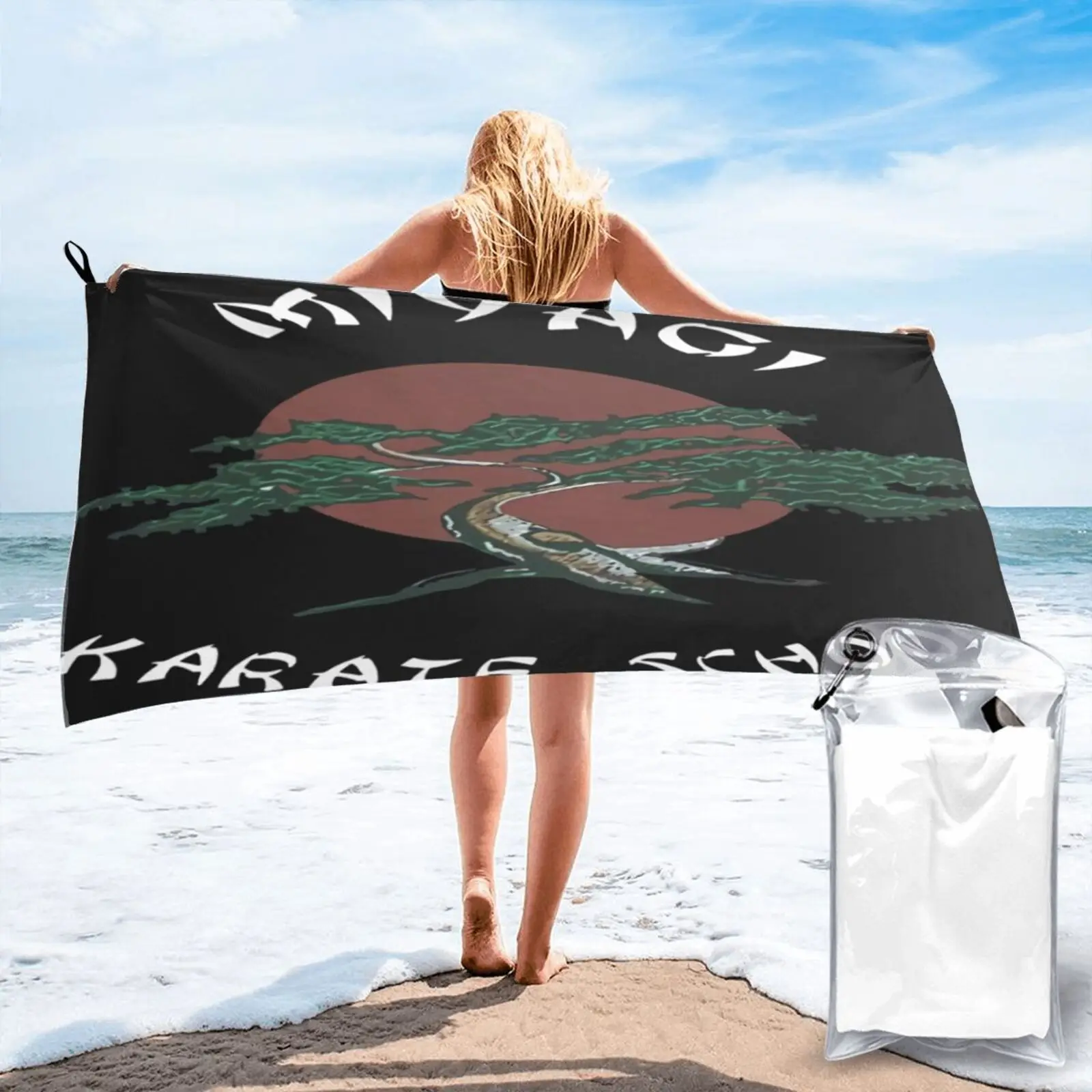 

Пляжное полотенце Mr Miyagi Karate 100, Большое пляжное полотенце s для ванной, полотенце для рук s, Большое пляжное полотенце s, махровое полотенце s, п...