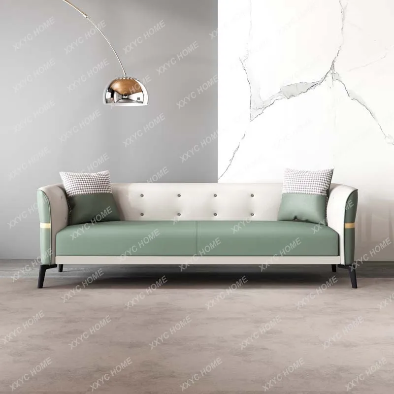 Скандинавский диван мебель для гостиной маленькой квартиры современная простая