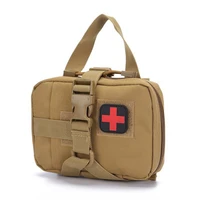 outdoor detachable tactical first aid kit molle velcro medical bag for hunting edc survival accessories waist bag tool pouch