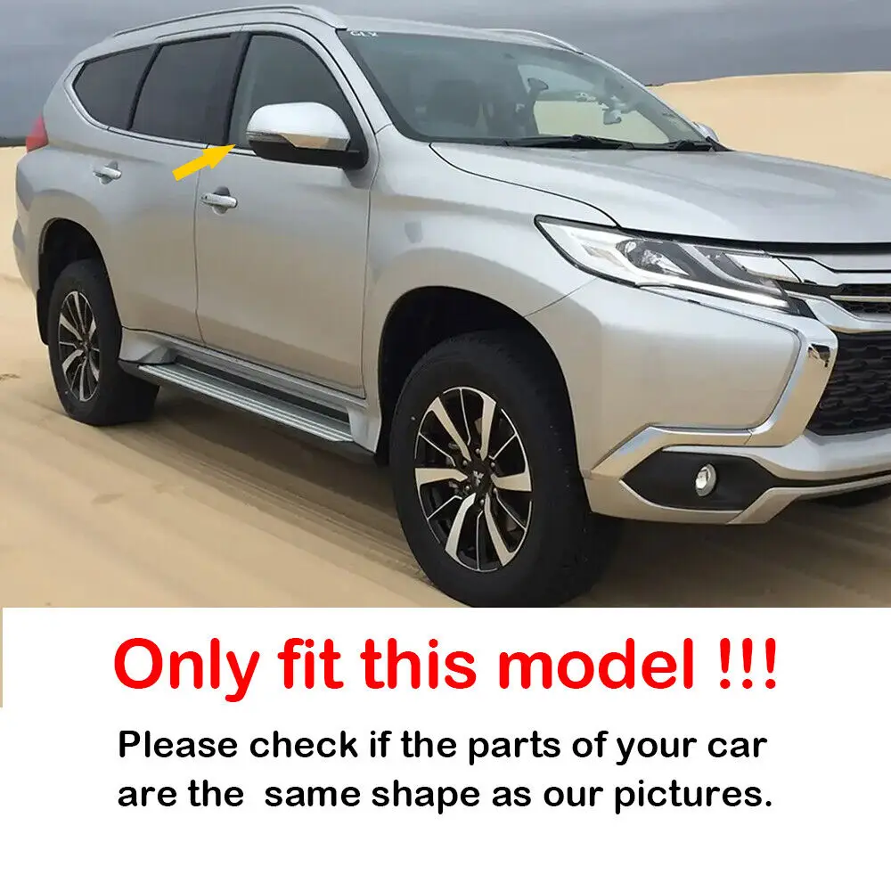 Для Mitsubishi Montero Pajero Shogun Sport 2016-2022 автомобильная наклейка на боковое зеркало заднего