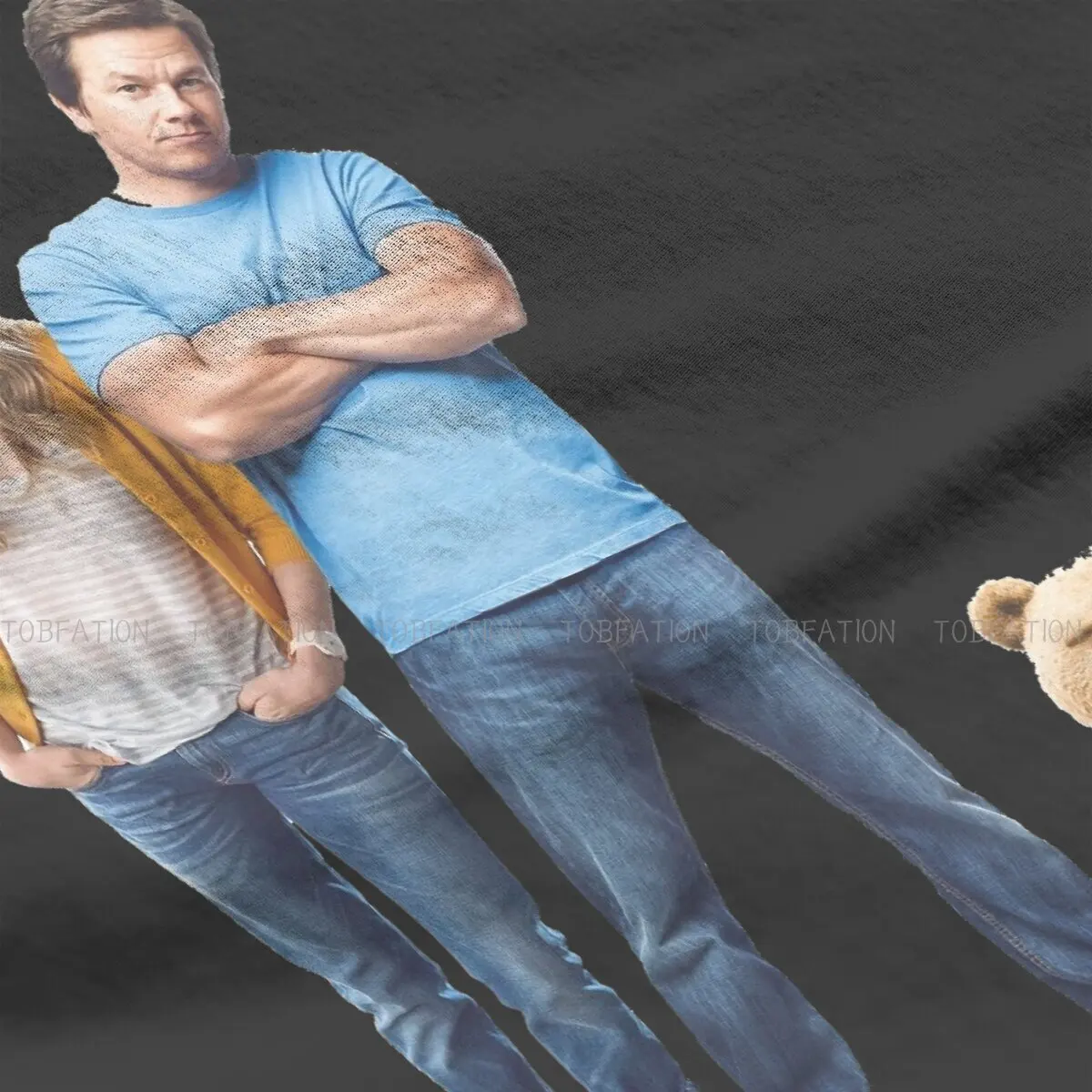 Специальная футболка с изображением большого пальца Теда медведя американской