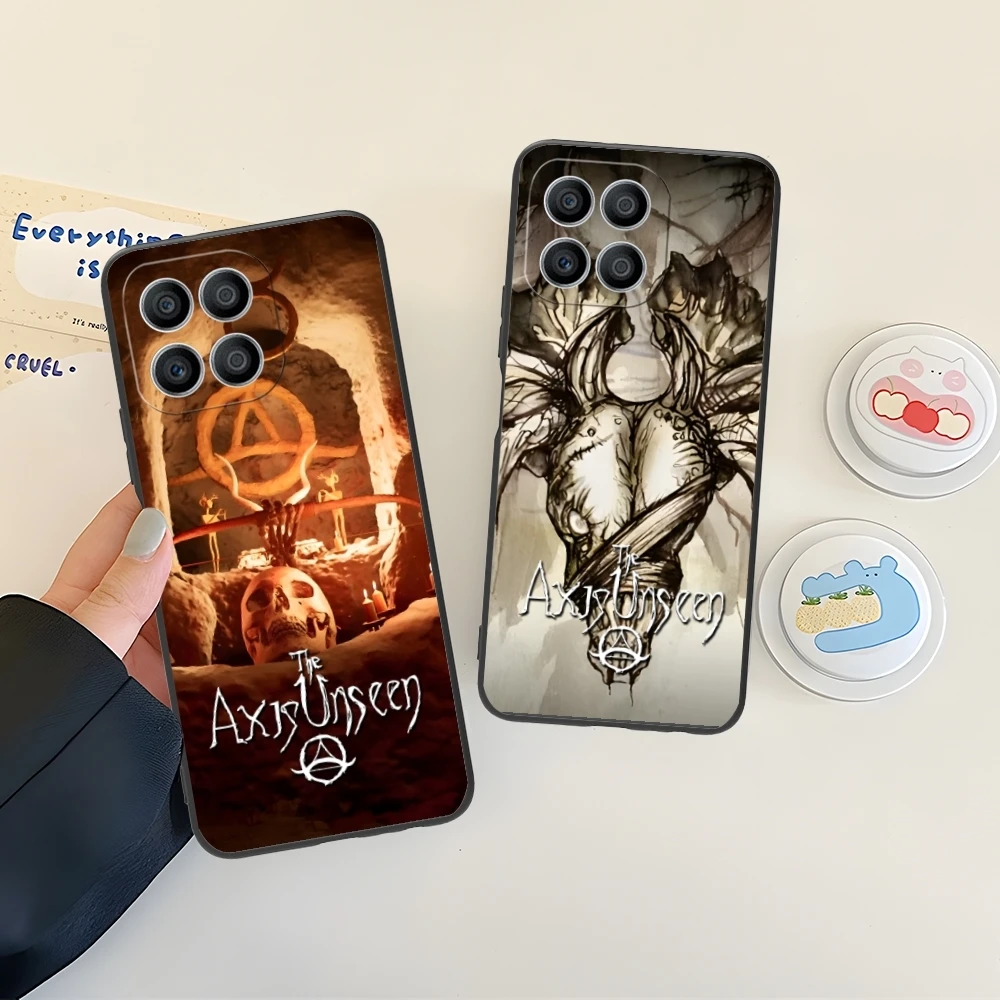 Чехол для мобильного телефона Fashion Axis Unseen Huawei Honor 90 80 70 60 50 30 20 10 9 8 7 Pro S SE Lite 5G черный