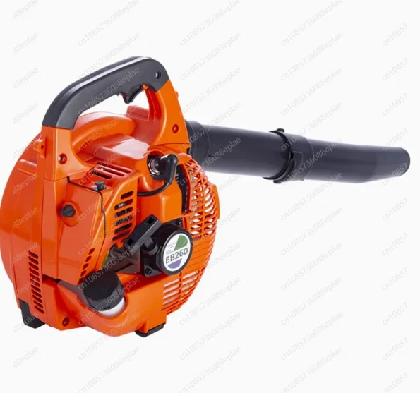 25.4cc 2 Stroke Heavy Duty Gas Handheld Leaf Blower Gasoline Blade Shredder W/ Two Tubes and Collecting Bag