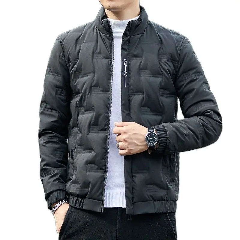 

Down Jacket Men's Light And Thin Short Style Plus Bulky Size Fashionable Handsome Winter 2021 New Coat Boy Korean Version Warm