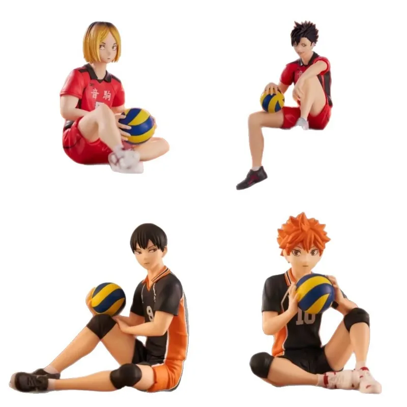 Фото Набор фигурок Haikyuu: коллекционная модель Хинаты и Кагеямы, призовая фигурка из ПВХ для рабочего стола, домашний декор, подарок для любителей манги №5