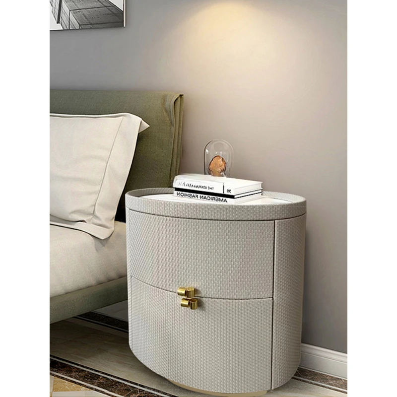 Роскошный прикроватный столик в итальянском стиле Овальный дизайнерский