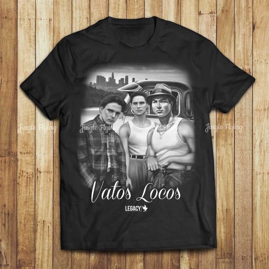 Футболка Blood In Out Vatos Locos унисекс мягкая дышащая