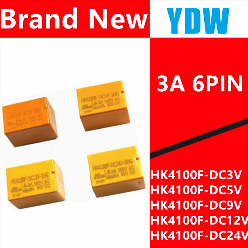 

5 шт./партия, реле, 5 в пост. Тока, 9 в пост. Тока